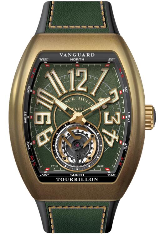 Best Franck Muller Vanguard Circle Tourbillon Bronze - Green Replica Watch for sale Cheap Price V 45 T CIR BRONZE (NR) (BR) (BZ) (VR. BLC BZ BR) - Click Image to Close